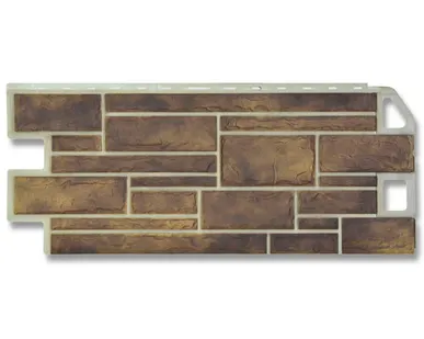 фото Фасадная панель (АП) "КАМЕНЬ" Сланец 1140*480 мм (раб.размер 1010*450)