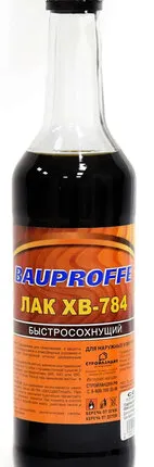 Фото №0 Лак BAUPROFFE Лак мебельный BAUPROFFE ХВ-784 Бесцветный 0,5 л