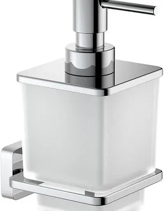Фото №0 Дозатор для жидкого мыла Aquatek Либра хром/белый AQ4305CR