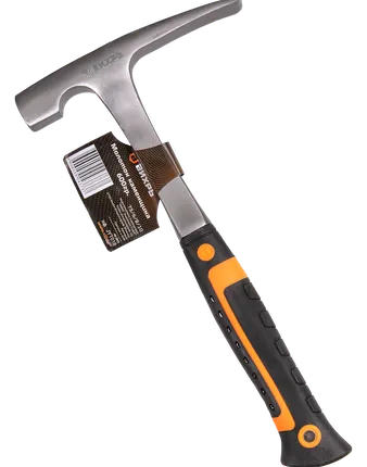 Фото №0 Молоток каменщика Вихрь 600гр., цельнометаллический, двухкомпонентная рукоятка