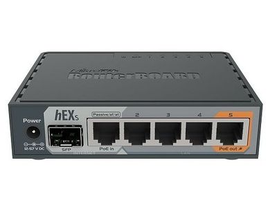 фото Маршрутизатор MikroTik hEX S