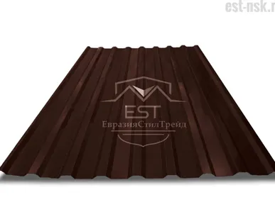 фото Профнастил МП-20х1100 MATT | RAL 8017 Коричневый шоколад