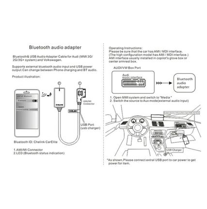 Фото №4 Bluetooth модуль для audi с 2010г