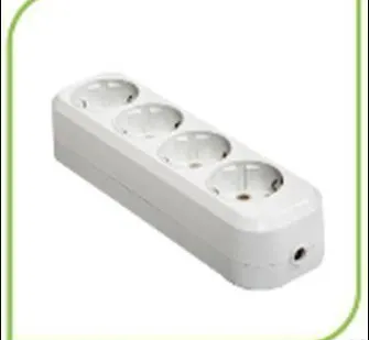 фото Колодка 3-х местная с з/к АБС пластик ASD 5130