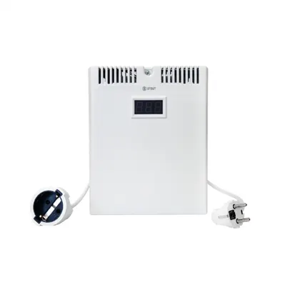 Фото №0 Стабилизатор сетевого напряжения с индикацией STOUT ST 900 И - 220 В