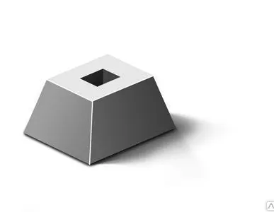 фото Фундамент забора Стакан Ф-2