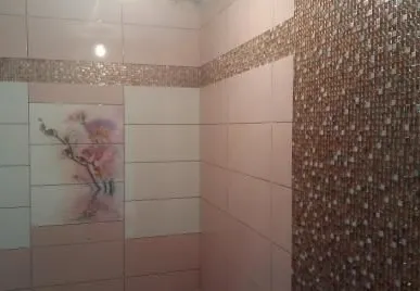 фото Укладка мозайки.