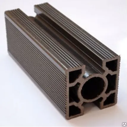 Фото №0 Столб заборный 100х100мм Шоколад, кофе, слоновая кость