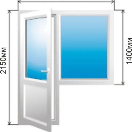 Фото №0 Балконный Блок из профиля Grunnder(Австрия)