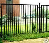 Фото №0 Забор из профтрубы