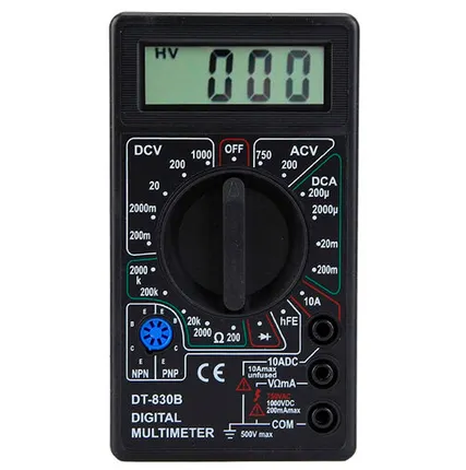 Фото №0 Цифровой мультиметр DT-830B