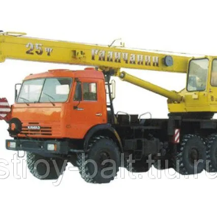 Фото №1 Услуги автокрана вездехода 25тн 21 метр в Волхове