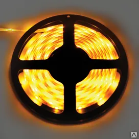 фото Светодиодная лента Ecola LED strip PRO 7,2W/m 12V IP65 30Led/m Yellow жёлта