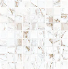 фото Мозаика Kerranova Marble Trend K-1001/LR/m01 Calacatta 30x30х1