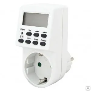 фото Розеточный электронный таймер tdm трэ-01 sq1506-0002