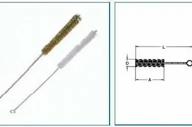 фото Щетки для чистки форсунок, гофрированная проволока либо нейлон