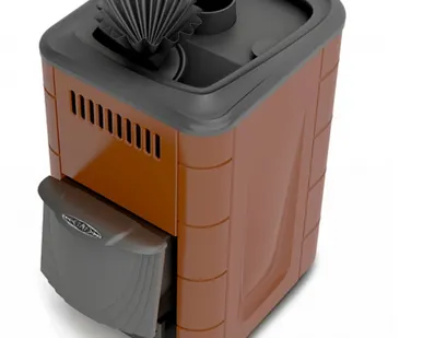 фото Банная печь ТМФ Гейзер Мини 2016 Carbon ДА КТК ЗК терракота