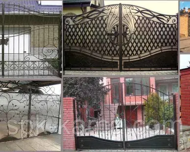 фото Кованная калитка