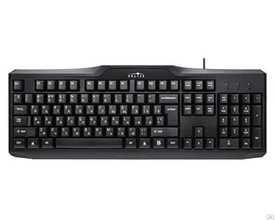 фото Клавиатура проводная Oklick 170M, USB, Black