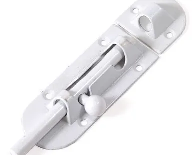 фото АЛЛЮР G-021A 4" белый БЛИСТЕР Шпингалет 2шт (250,25)