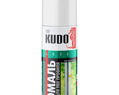 фото Эмаль для ПВХ покрытий и профилей KUDO® 520 мл. (белая)