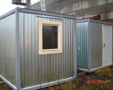 фото Бытовки изготовление