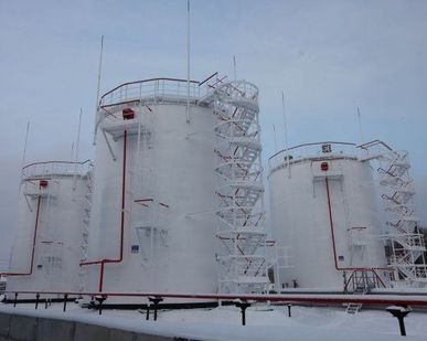 фото Резервуар для нефтепродуктов
