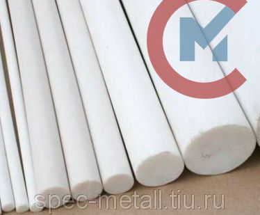 фото Фторопластовый стержень 35 мм ТУ 6-05-810-88