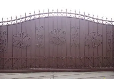 фото Ворота автоматические въездные