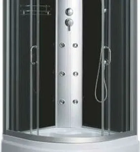 фото Душевая кабина AULICA ALC-500-Black 900*900*2180