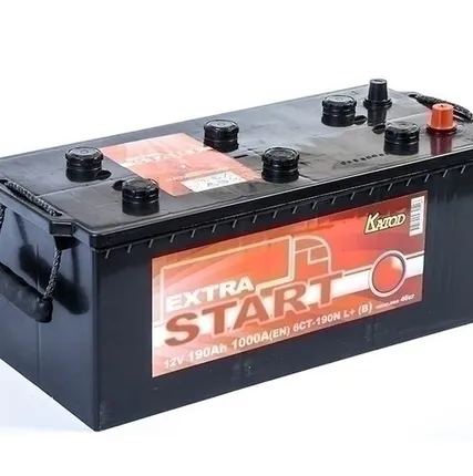 Фото №0 Аккумулятор КАТОД EXTRA START 6СТ-190N L+ (B)