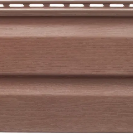 Фото №0 Акриловый сайдинг Kanada Плюс Премиум Красно-коричневый, 3,66м