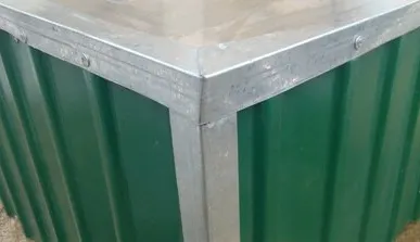 фото Угол наружный оцинкованный