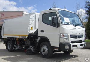 фото Подметально-уборочная машина ТКМ-381 - Mitsubishi FUSO