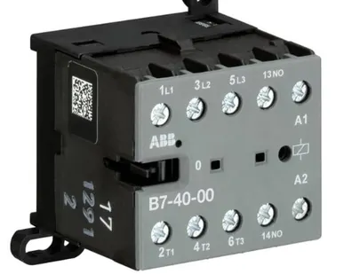 фото В7-40-00 Миниконтактор 4-х полюсный 12A 24В AC ABB, GJL1311201R0001