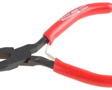 фото Тонкогубцы STAYER "MASTER" "MINI" изогнутые, 120мм