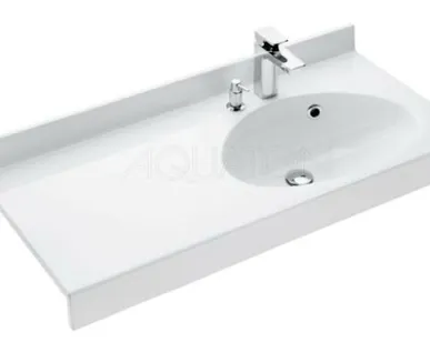 фото Раковина Акватон Отель 3/100 1A70083NOT01R правая