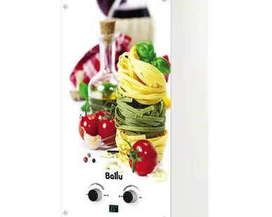 фото Колонка газовая Ballu GWH 10 Fiery Glass Pasta