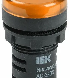 фото Лампа AD22DS(LED)матрица d22мм желтый 24В AC/DC BLS10...