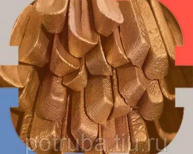 фото Бронзовая чушка БрА10Ж3р