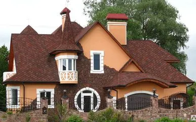 фото Мягкая черепица Тегола Классик зеленая