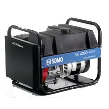 фото Бензиновые генераторы SDMO SH 6000 TE в аренду