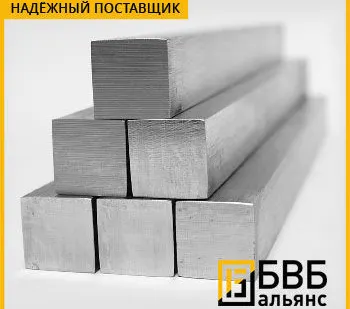 фото Квадрат стальной 2х2 оцинкованный