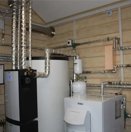 Фото №0 Прокладка внешней системы теплоснабжения