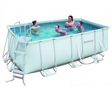 фото Каркасный бассейн Bestway Steel Pro 412х201х122см 56241