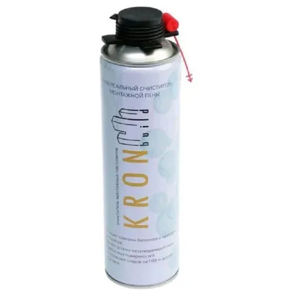 Фото №0 Очиститель монтажной пены KRONbuild 350g/500ml