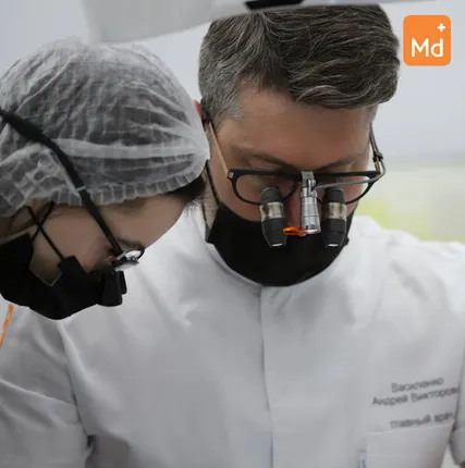 Фото №0 Имплант Implantium "Под ключ" с коронкой из диоксида циркония