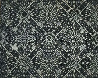 фото Чугунная плитка "Гирих" - 600х600