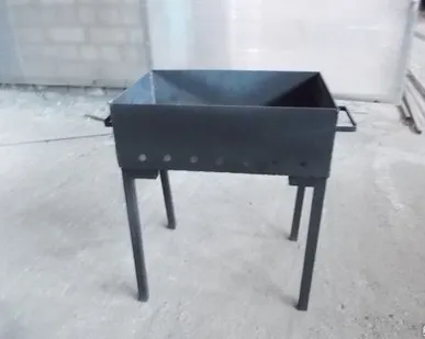 фото Мангал 400х300х180 толщина 2 мм