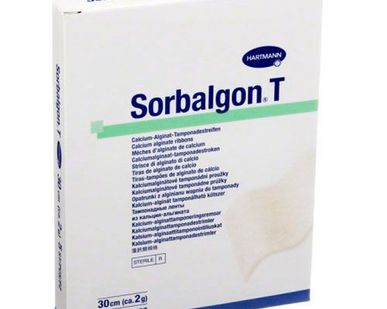 фото SORBALGON T (9995921) Тампонадные ленты из волокон кальция-альгината: 2г/30
